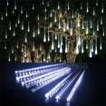 thumbnail image 5 of PAMNNY - Guirnalda de luces LED para lluvia de meteoritos, 50 cm, 8 tubos, para exteriores, decoración de jardín, guirnalda de luces de hadas para Navidad y bodas, 5 of 5