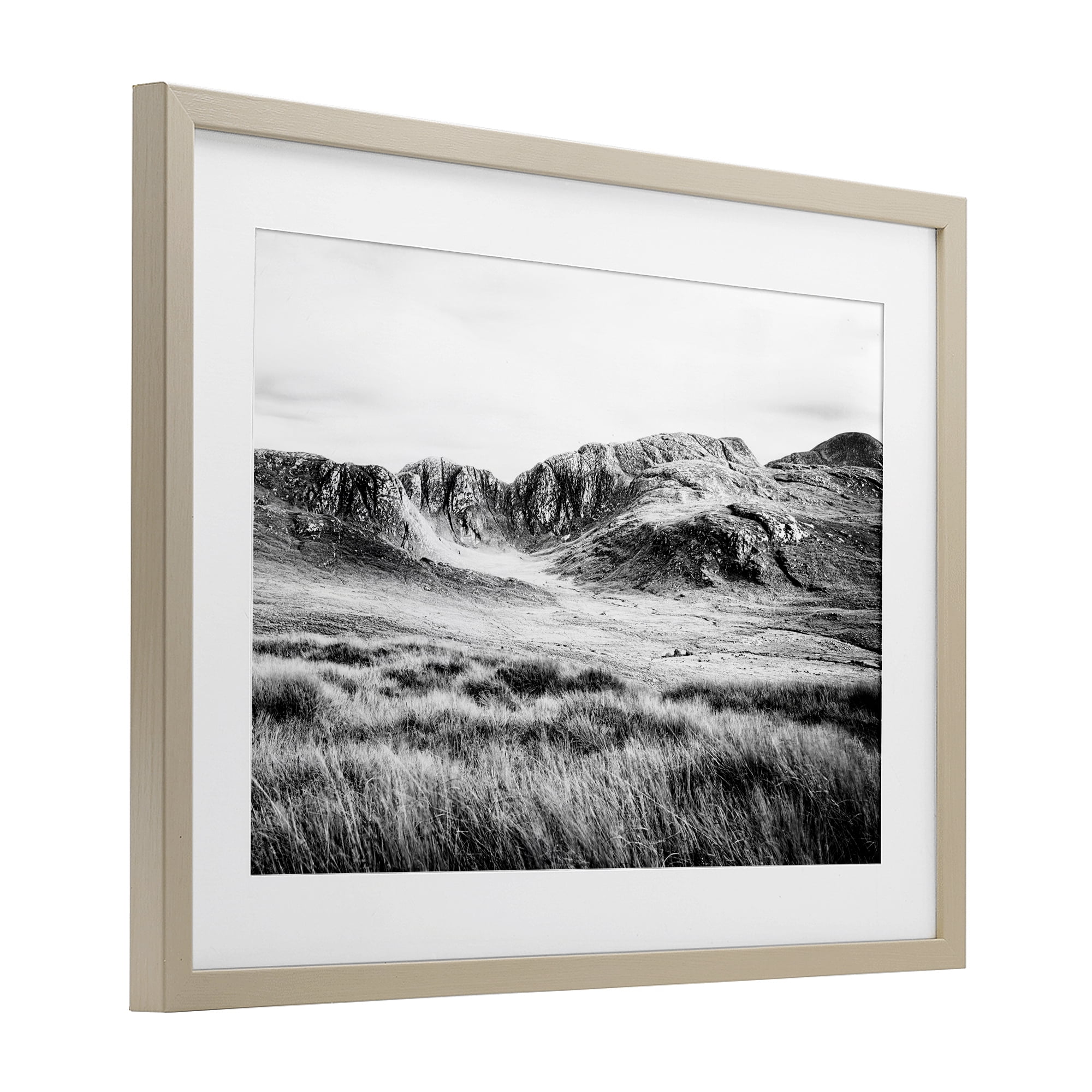 Stupell Industries Magnificent Countryside View Birch Framed Print Under Glass, design by Andy Amos