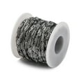 thumbnail image 2 of 304 Stainless Steel Turkey Link Chains Unwelded with Spool Stainless Steel color 13x3.8x4mm, 2 of 3