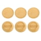 thumbnail image 5 of Placas de aperitivo de Topper de Vidrio, Topper de Charcutería de Vaso Fácil de Limpiar de Vino 6pcs Resistente A Derrames para Fiesta, 5 of 7