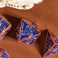 thumbnail image 5 of Cusdie 7-Die Metal DND Dice Set, Ghost Claw Design Metal Polyhedral D&D Dice Set for DND Dungeons and Dragons TTRPG Role Playing Games, 5 of 5
