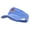 Royal, variant on Realistic Snail Embroidered Washed Pigment Dyed Cotton Twill Visor - Royal OSFM