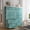 Turquoise, variant on Romorgniz Tall Dresser for Bedroom with 12 Drawers Dresser for Closet Facric Dressers and Chests of Drawers, Sturdy Metal Frame, Wood Top, Turquoise