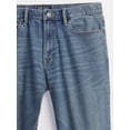 thumbnail image 4 of Jeans rectos de corte cónico para hombre GAP, lavado medio, 29W x 32L US, 4 of 7