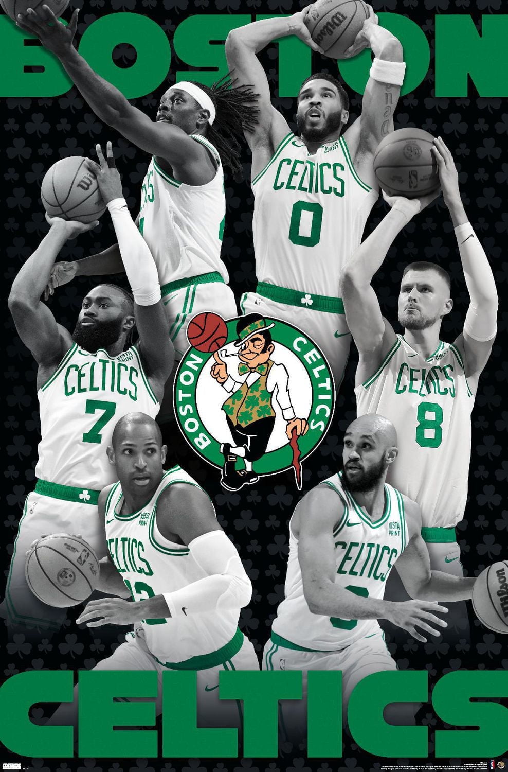 NBA Boston Celtics - Team 24 Wall Poster, 22.375" x 34"