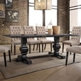 thumbnail image 2 of Acme Furniture Morland Dining Table, Vintage Black (1Set/2Centimeter) 40"W x 88"L Indoor, 2 of 3
