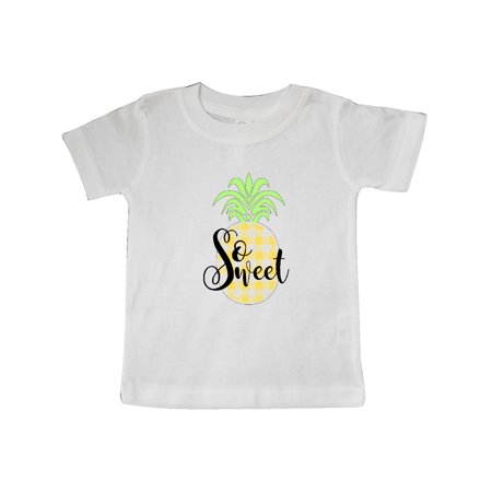 

Inktastic So Sweet-Plaid Pineapple Gift Baby Boy or Baby Girl T-Shirt