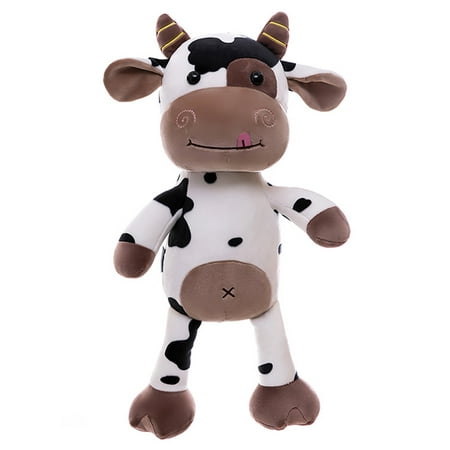 

1Pc Lovely Small Cattle Doll Creative Cotton Doll New Year Home Decoration