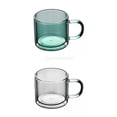 thumbnail image 1 of Vasos de vidrio de borosilicato perfecl 250 Ml doble Capa, 1 of 8