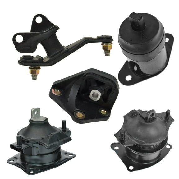 TRQ Engine & Transmission Mount Kit Set of 5 for Honda Accord 2.4L New MTA32768
