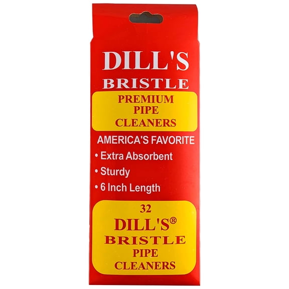 Dills Bristle Premium Pipe Cleaners (Pack of 32 Cleaners)