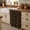 Brown, variant on Brown Black Buffalo Plaid Cabinet Curtains for Kitchen 35"Wx35"L, Country Rustic Classic Farmhouse Checkered Laundry Sink Cabinets Magic Tape Short Curtain Privacy Panel for Bathroom Vanity Cabinets
