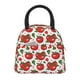 thumbnail image 1 of Fotbe Hand Drawn Tomatoes Bolsa de Almuerzo con Estampado, Lonchera Aislada, Contenedor de Comida Reutilizable Tipo Cooler a Prueba de Fugas, 1 of 6