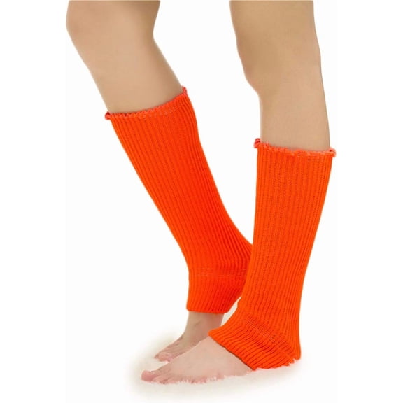 Zhengup Leg Warmers for Women 80s Leg Warmer for Party Knitted Fall Winter Sports Socks