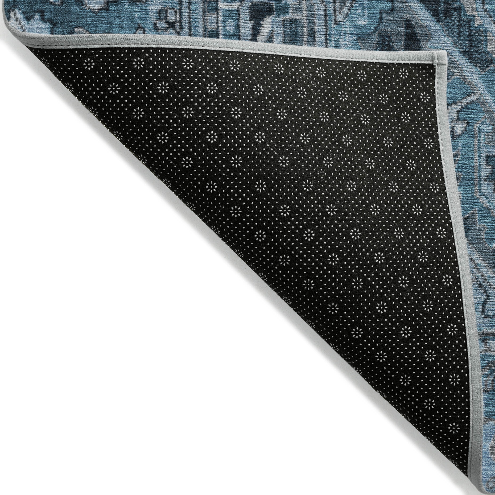 Addison Rugs Chantille Indoor/Outdoor Traditional Oriental Blue Washable Runner Rug, 2'3" x 7'6"