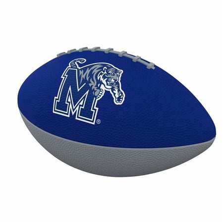 Logo Brands 168-93JR-2 Memphis Pinwheel Rubber Football - Junior Size