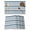 Grey blue, grey, variant on Placemats 1 Pack, Khaki Striped Woven Placemat, Linen Place Mats for Kitchen/Dining Tables, Navy Blue Farmhouse Stripes Modern Abstract Art Washable Table Mats for Party
