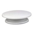 thumbnail image 1 of 11-Inch 360 Degree Rotating Cake Stand Turntable (White) WD.WDQZL Hogar, 1 of 1