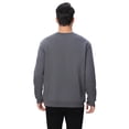 thumbnail image 3 of Zfeel Men's Crewneck Sweatshirt, Pullover Long Sleeve, Classic Fit, Iron Gray, Size S, 3Pack, 3 of 5