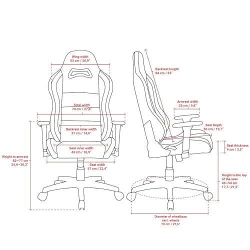 Arozzi Torretta Soft PU Leather Material Gaming Chair, Durable Ergonomic Office Chair with Adjustable Height, 3D Armrest & 2 Supportive Pillows (Brown)