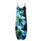 thumbnail image 4 of Vestido largo de camisola con bolsillo para mujer con cuello en V y estampado sin mangas a la moda para mujer sexy Pompotops  ghjkhdj7395, 4 of 5