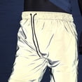 thumbnail image 3 of Pantalones cortos totalmente reflectantes pantalones luminosos informales para exteriores de cinco puntos, 3 of 5