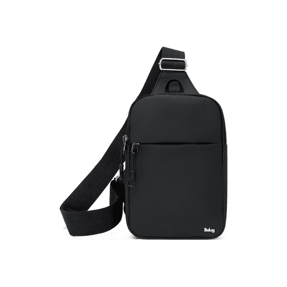 "Bolsa Bandolera Deportiva E Impermeable Belug, Negra "