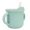 thumbnail image 4 of Taza para bebé, tazas para sorber de silicona, taza de entrenamiento doble, taza de entrenamiento para niños pequeños, alta capacidad, 4 of 8