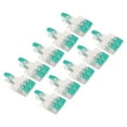 thumbnail image 1 of Wire Splicing Connector, Wire Connector 10 Pcs Strong Conductivity Corrosion Prevention 450V 1 In 3 Out  For 10 To 20AWG, 1 of 8