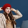 thumbnail image 6 of REDESS 2Pcs Slouchy Black and Gray Beanie Hat for Women Winter Warm Knit Cap, 6 of 6