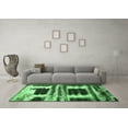 thumbnail image 3 of Ahgly Company Indoor Rectangle Persian Emerald Green Bohemian Area Rugs, 2' x 5', 3 of 4