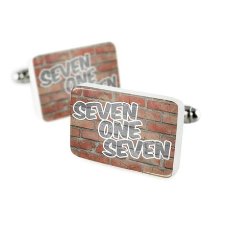Lancaster Cufflinks - Cufflinks 717 Lancaster, PA brickPorcelain Ceramic NEONBLOND