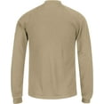 thumbnail image 2 of Bulwark Long Sleeve Henley Shirt- CoolTouch®2 SML2 Khaki 2XL, 2 of 4