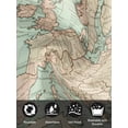 thumbnail image 7 of Vintage Map Cloth Napkins Set of 4 Reusable Dinner Napkins, Western Retro Art Maps Cocktail Napkin Washable Table Napkins for Wedding/Holiday Party/Baby Shower 20"x20", 7 of 7