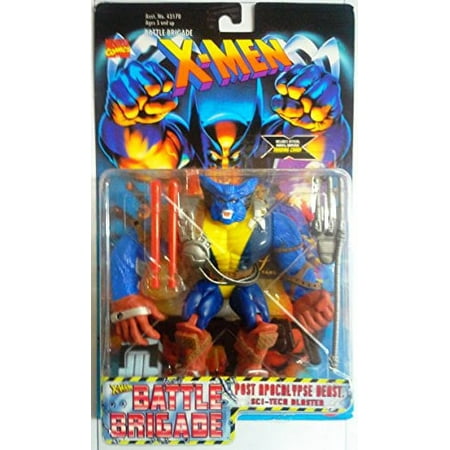 X Men Battle Brigade Post Apocalypse Beast Marvel Action Figure Toy Biz 1996