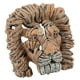 thumbnail image 4 of Estatuilla de busto de Animal con cabeza de león de 5,9 pulgadas, diseño hueco de resina, exquisita estatua de cabeza de león, decoración de busto para escritorios y armarios, 4 of 10