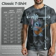 thumbnail image 5 of Men's Lilo & Stitch Floral Ukulele Dance Graphic Tee Black/Charcoal 2X Large, 5 of 9