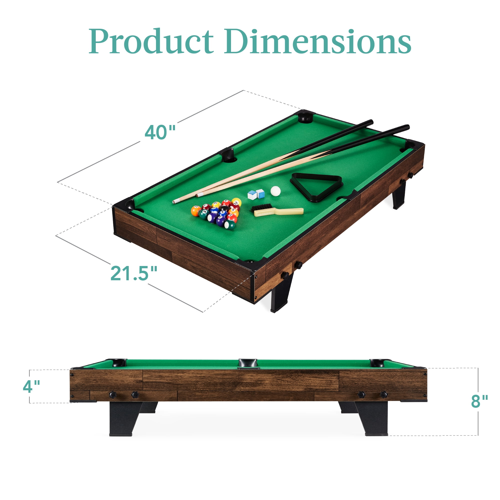 Vbest life Mini draagbare magnetische biljart krijt val cue krijt box houder met vaste clip zwembad snooker sportaccessoires (blauw