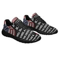 thumbnail image 6 of Jesus Cross American flag Shoes Sneakers Black Size 8, 6 of 7