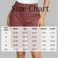 thumbnail image 3 of Mohiass Bermuda Shorts for Women Summer Fashion High Waisted Chino Shorts Straight Leg Casual Vacation Shorts Dark Blue M, 3 of 6