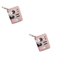 thumbnail image 3 of Minnieouse Diseñador de marca de lujo para mujer, pequeña cartera corta funcional rosa para niñas, monedero encantador de gato de dibujos Type4 NO4, 3 of 6
