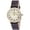 Brown, variant on Steinhausen Men's Swiss Quartz Rose Gold Tone S. Steel Black Leather Watch S0120