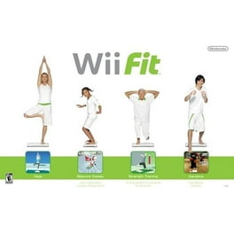 Nintendo Switch Wii Fit Plus NINTENDO Wii Fit Plus and Balance Board (White) - Certified