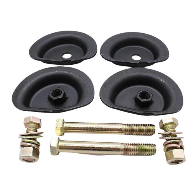 4pcs Truck Rear Coil Spring Retainers Kit BPC-2069 / C21911 for Chevy C10 C20 1960-1972 Shock Absorb