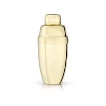 Viski Heavyweight Cocktail Shaker for Party, Home Bar Gifts, 16.5oz, Gold