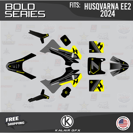 Kalair GFX Graphics Kit for Husqvarna Electric E-Minis EE2 (2024) Bold Series Kalair GFX Graphics Kit for Husqvarna Electric E-Minis EE2 (2024) Bold Series