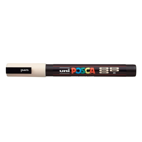 POSCA Paint Marker, PC-3M Fine Bullet, Beige