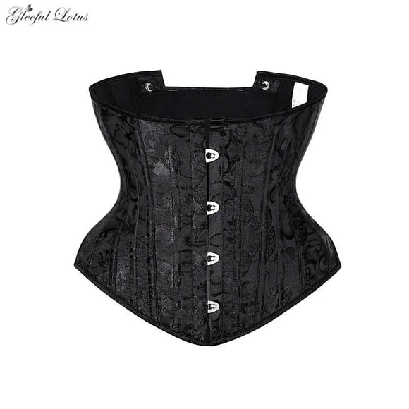 Underbust Corset Sexy Busiter Steel Boned Waist Trainer