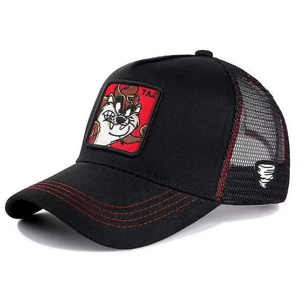 Unisex Cartoon Bugs Bunny Baseball Cap Road Runner Tasmanian Devil Adjustable Mesh Devil May Hare Snapback Trucker Hat