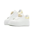 thumbnail image 1 of Tenis Para Dama Caterina 2012 Suela Plataforma Blanco Oro 24.5, 1 of 6